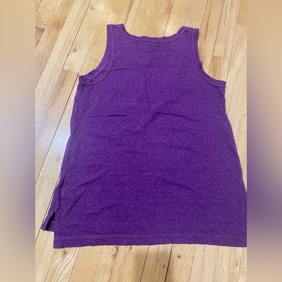 Current Elliot purple tank top. Size 2. Poly/cotton/rayon. - Picture 3 of 4